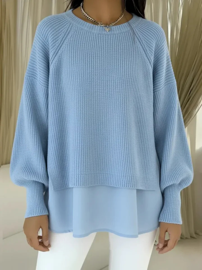 Maglione Illusione – Effetto Due Pezzi