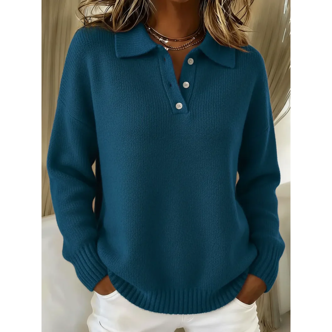 Maglione Quiete – Collo Polo Morbido