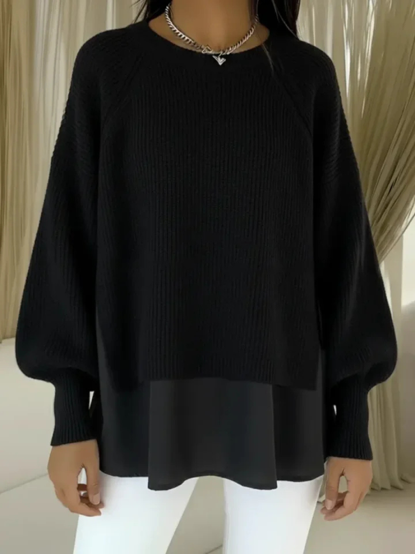 Maglione Illusione – Effetto Due Pezzi
