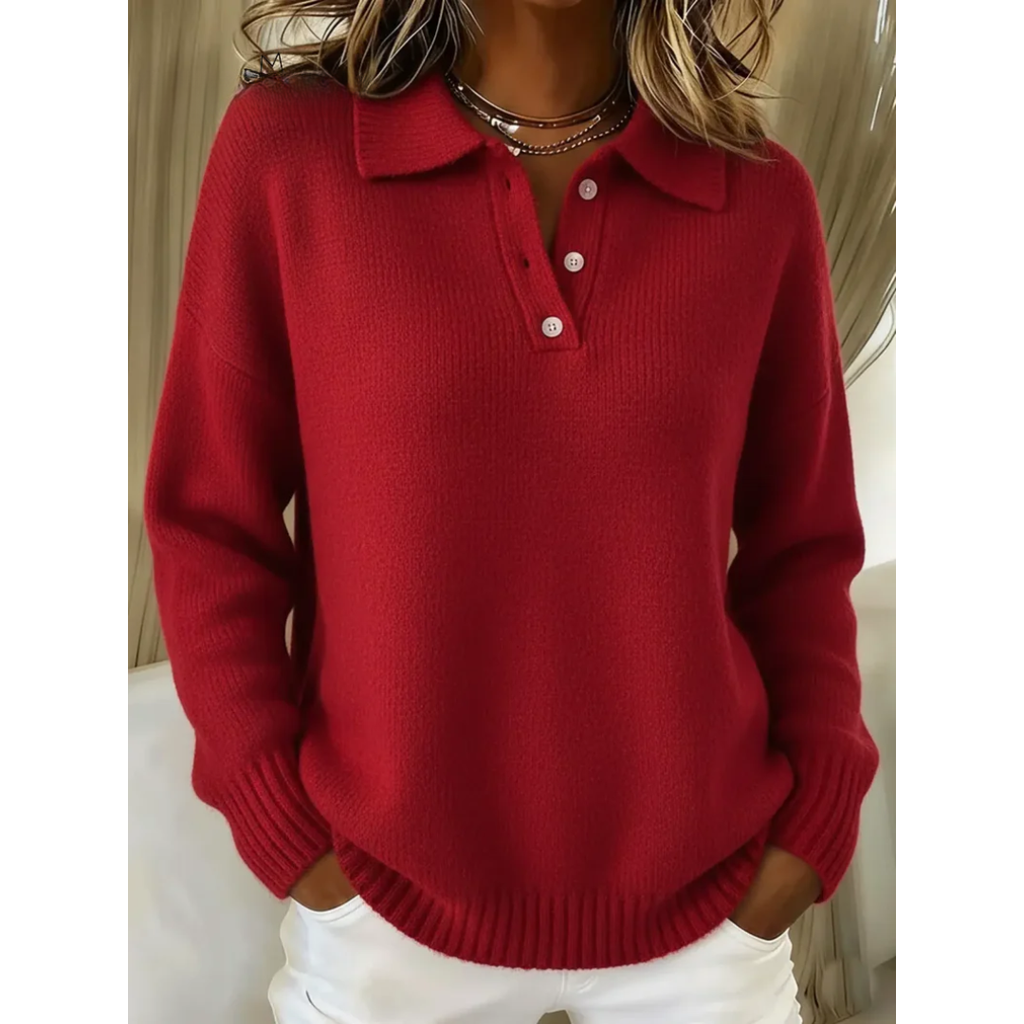 Maglione Quiete – Collo Polo Morbido