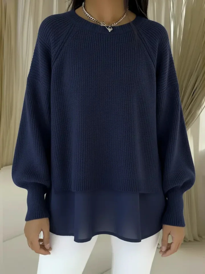 Maglione Illusione – Effetto Due Pezzi