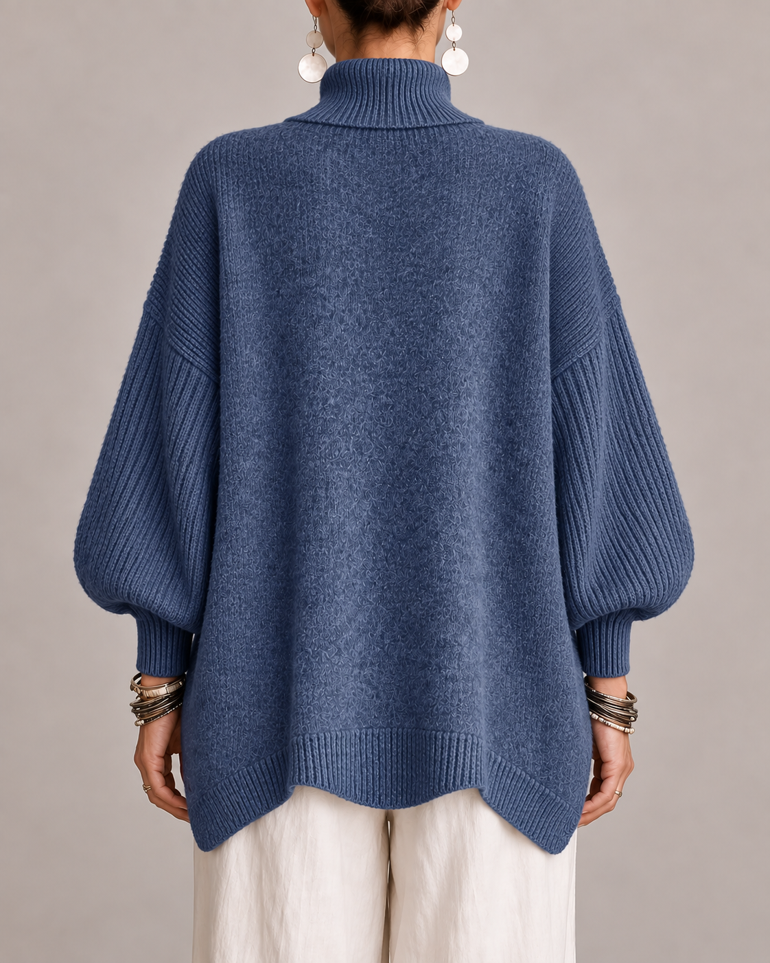 Maglione Abbraccio – dolcevita oversize