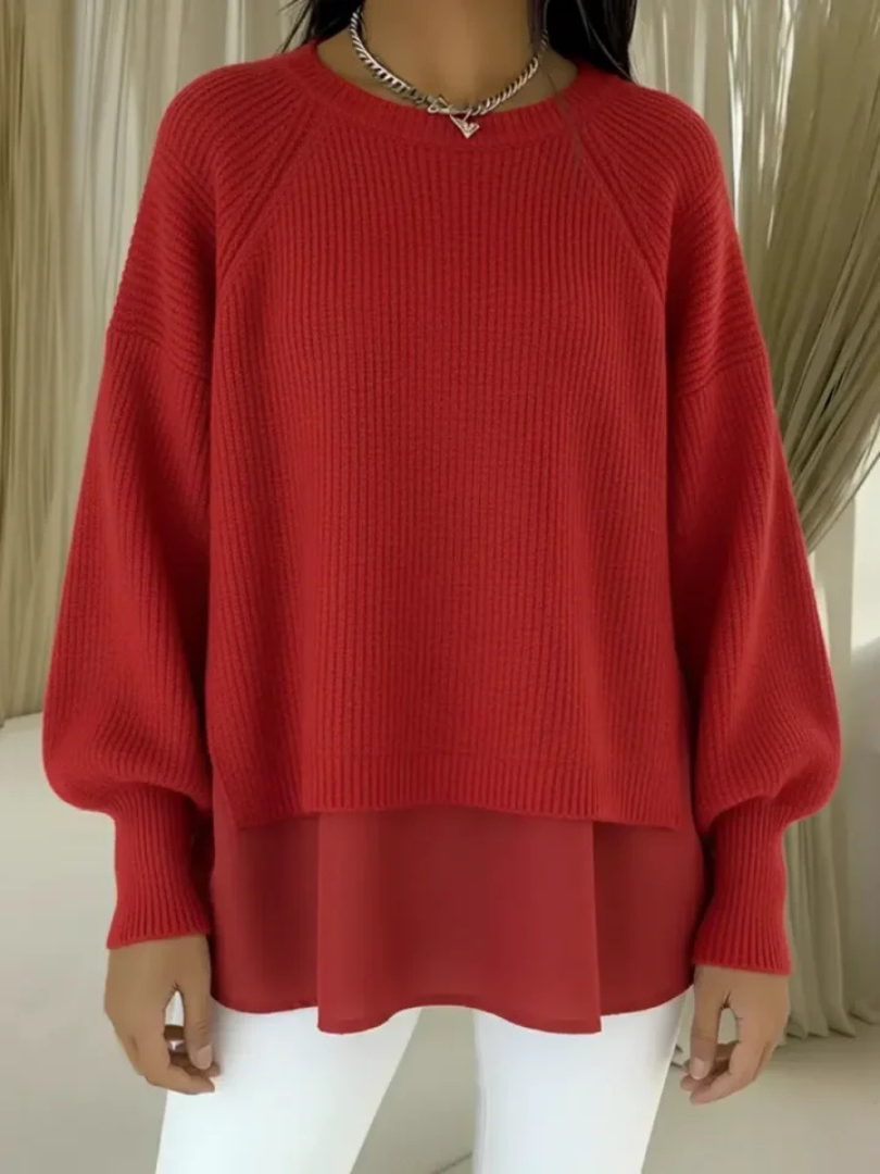 Maglione Illusione – Effetto Due Pezzi
