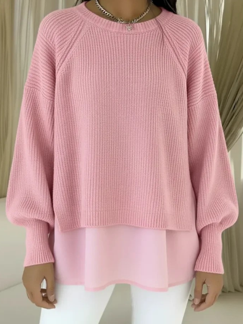 Maglione Illusione – Effetto Due Pezzi