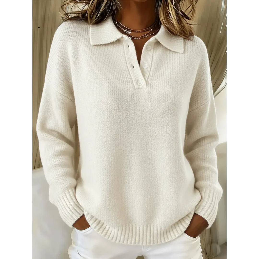 Maglione Quiete – Collo Polo Morbido