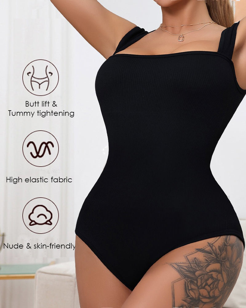 Body Seconda Pelle – Modellante con Collo Quadrato