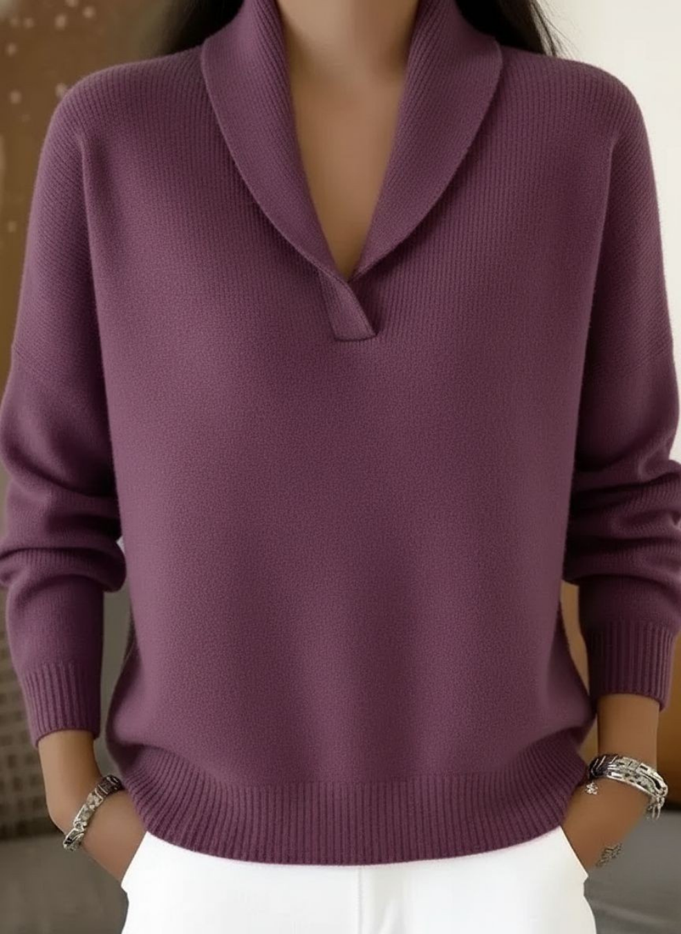 Maglione Grazia – Scollo a V