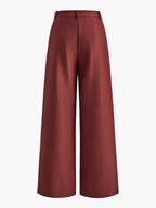 Pantaloni fluidi a gamba larga