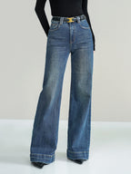 Jeans Slancio – bootcut a vita media