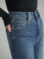 Jeans Slancio – bootcut a vita media