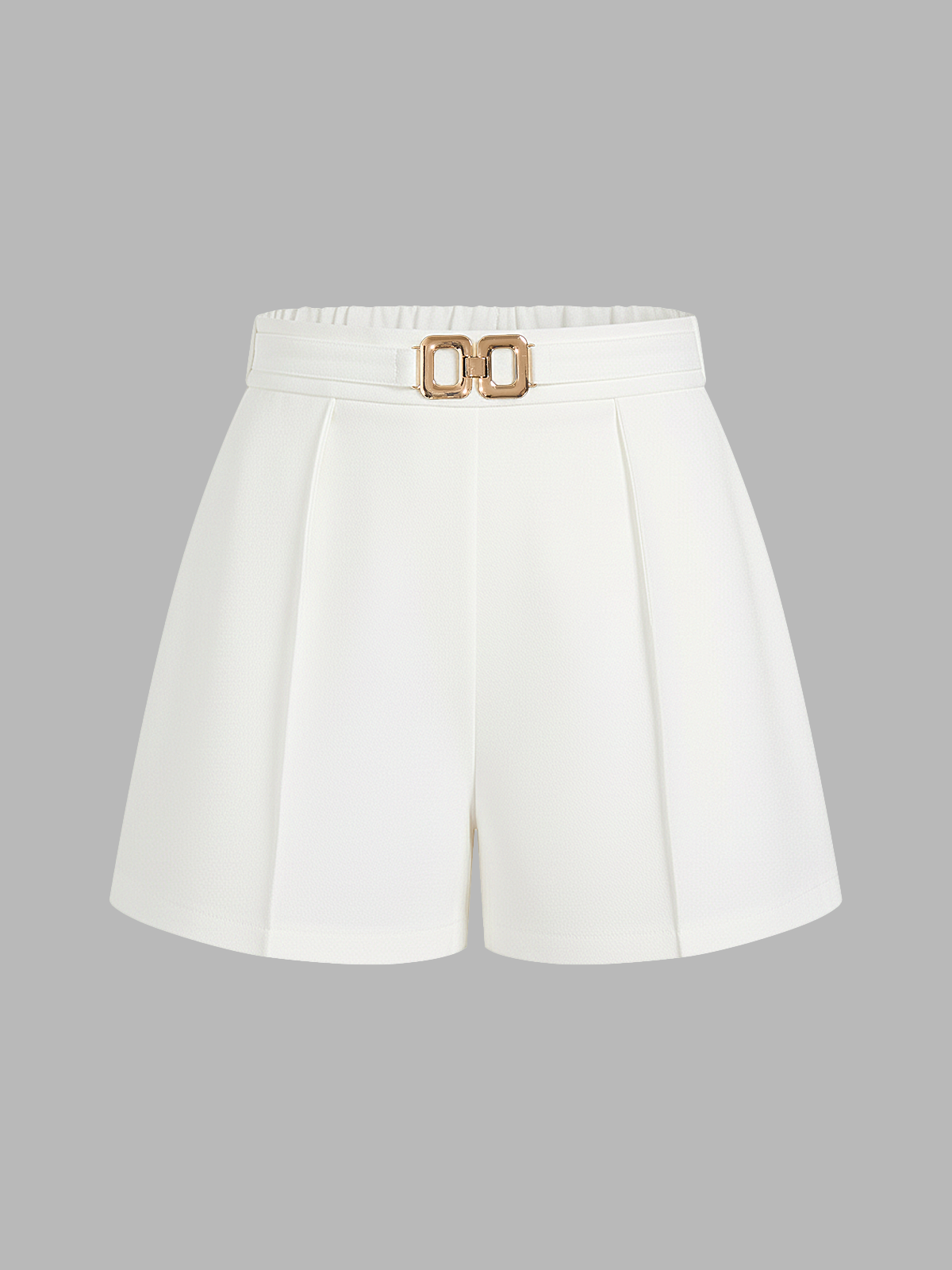 Shorts Couture – a Vita Media con Fibbia Metallica