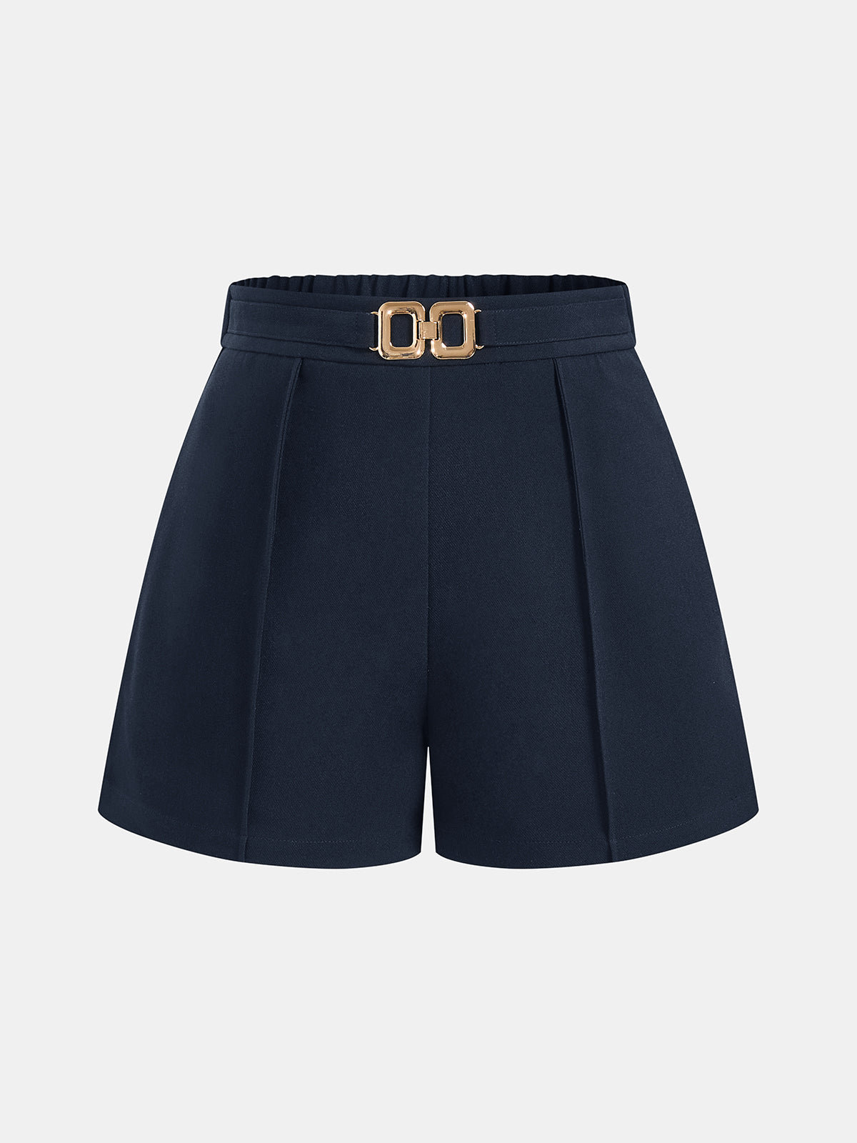 Shorts Couture – a Vita Media con Fibbia Metallica