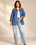 Giacca Campagna – denim con velluto a coste