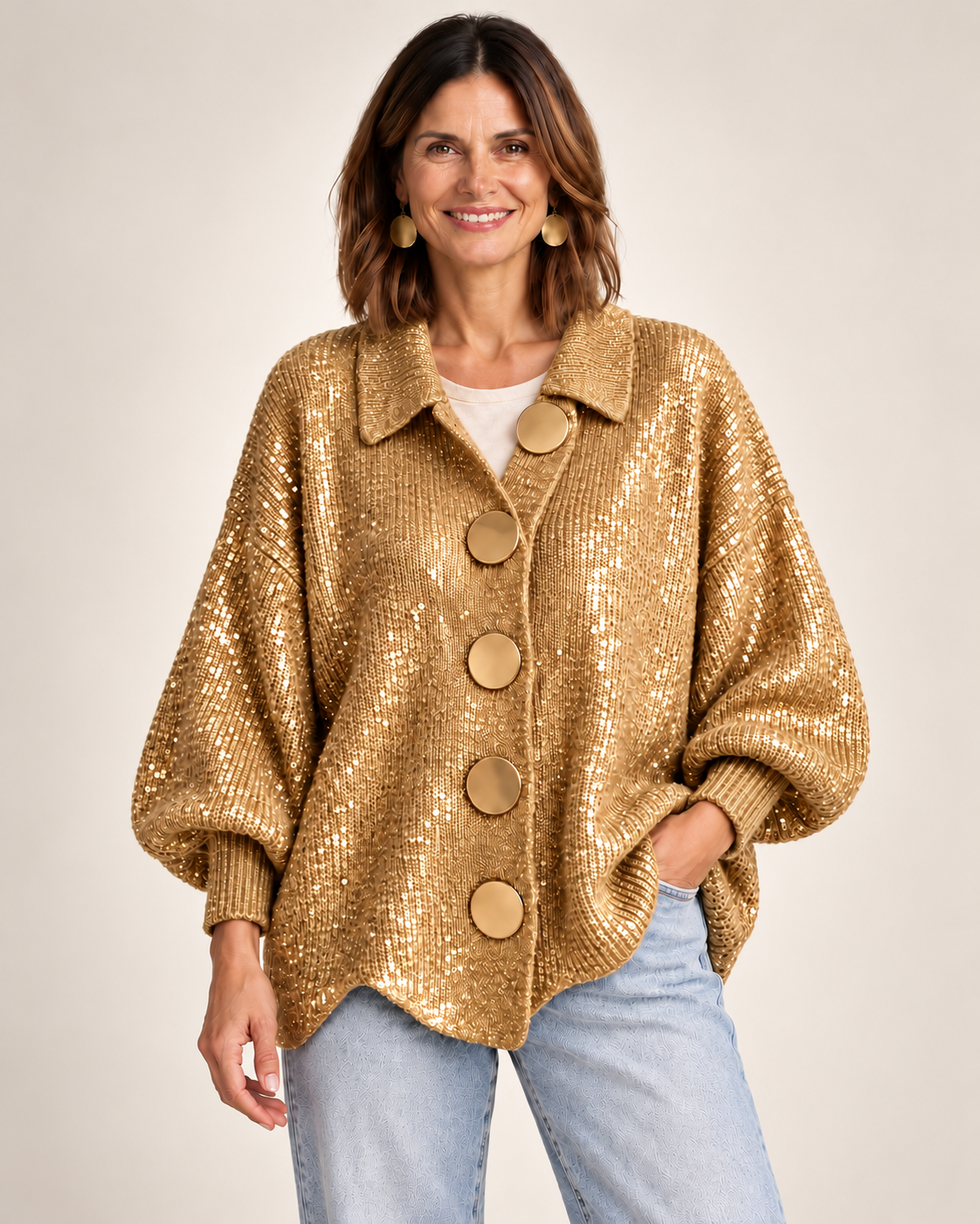 Cardigan Fascino – Oro