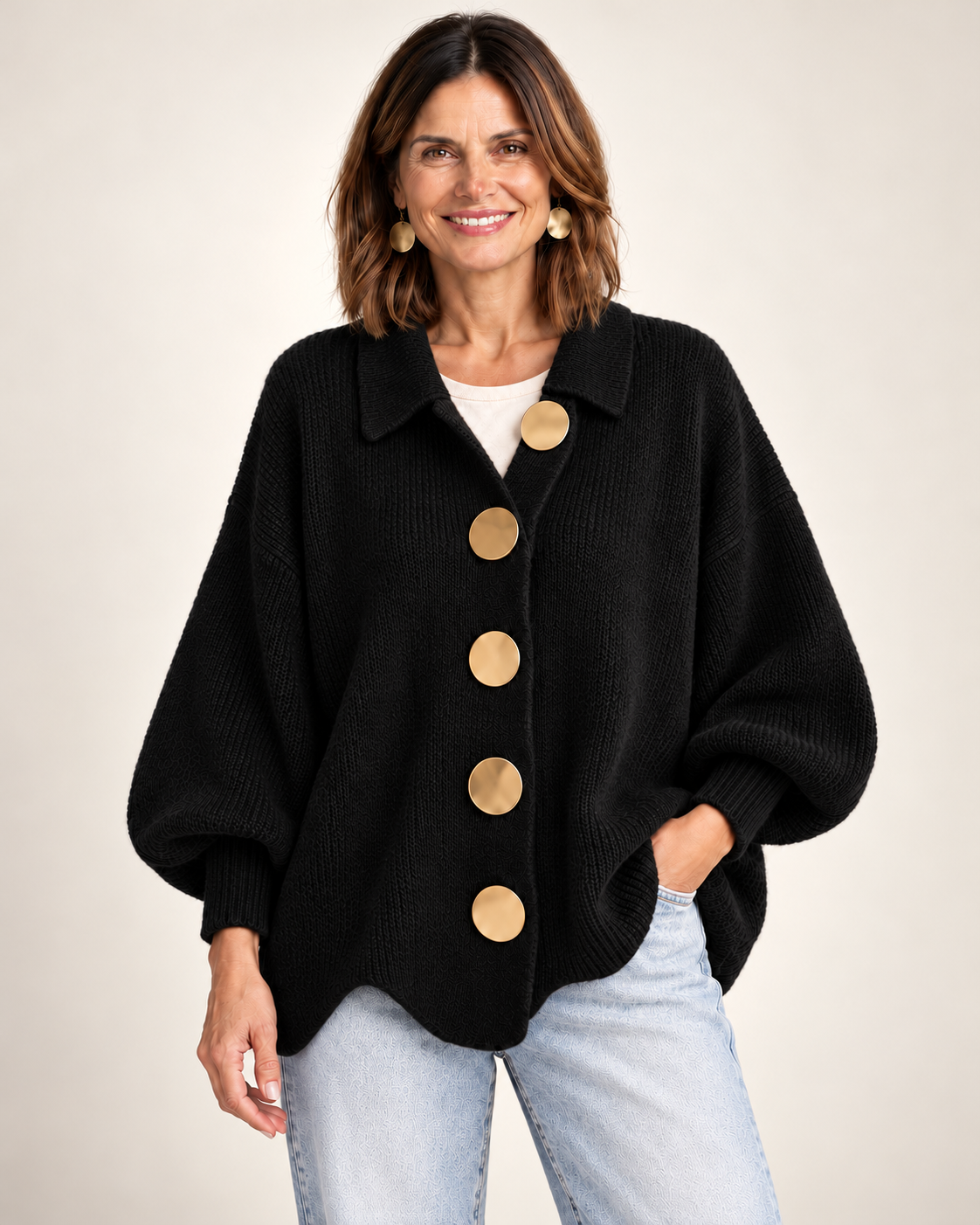 Cardigan Fascino – Nero