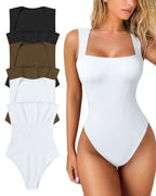 Body Seconda Pelle – Modellante con Scollo Quadrato