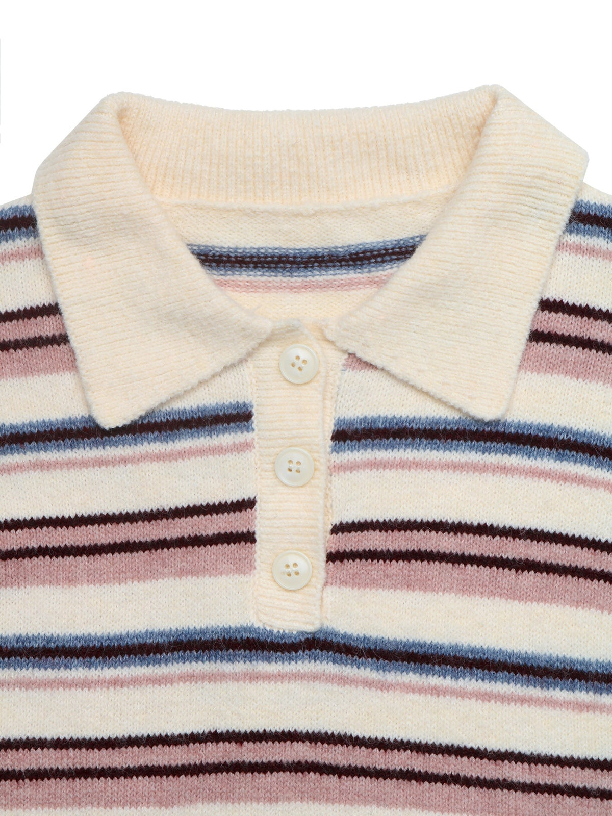 Maglione Parigi – A Righe con Colletto