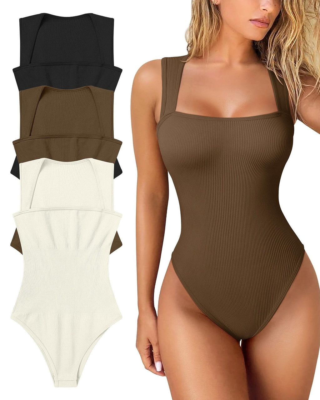 Body Seconda Pelle – Modellante con Collo Quadrato