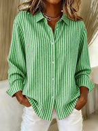 Camicia Riviera – A Righe con Bottoni