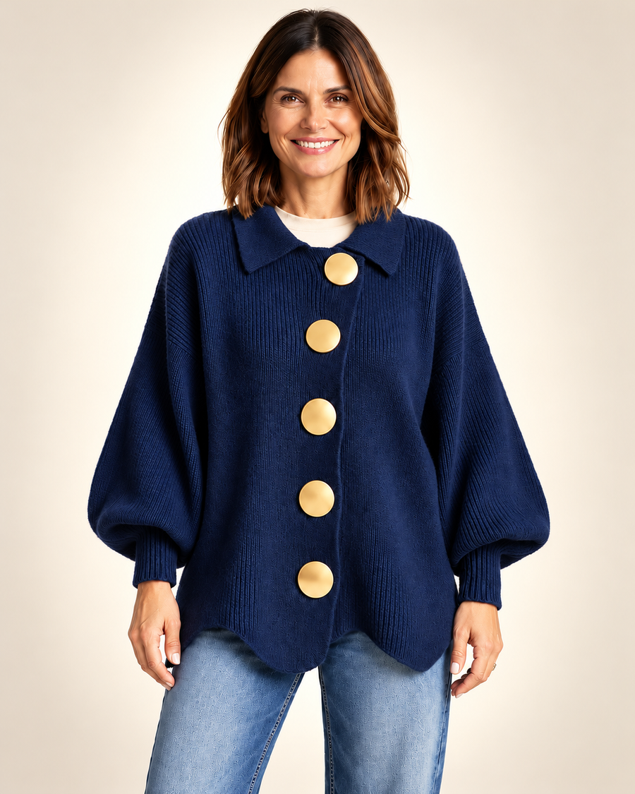 Cardigan Fascino – Blu navy