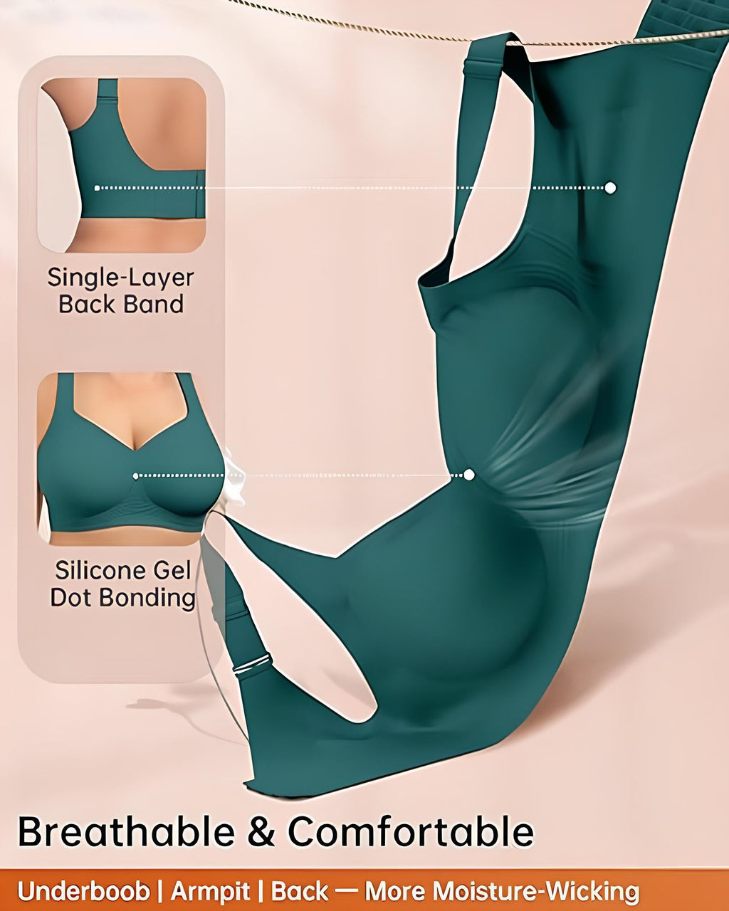 Reggiseno Armonia – Copertura Totale Senza Ferretto