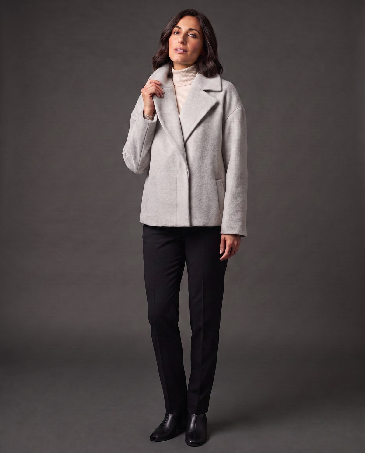 Cappotto Rifugio – Lungo in Misto Lana