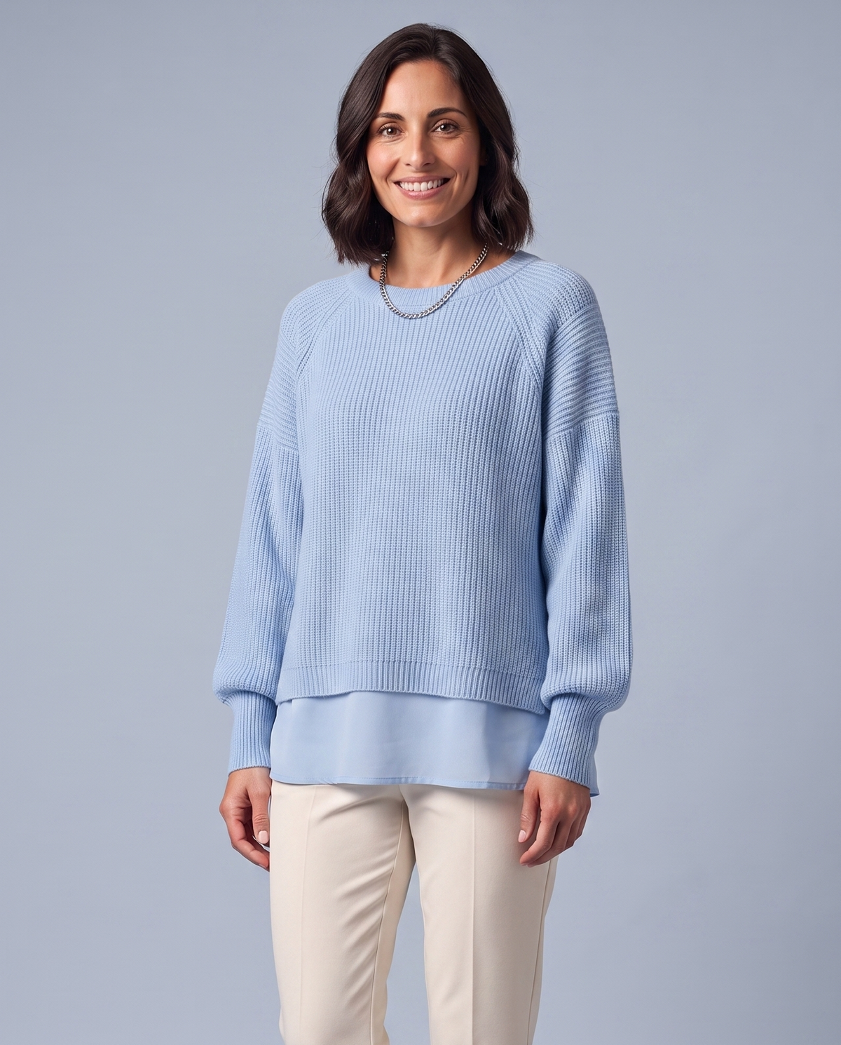 Maglione Illusione – Effetto Due Pezzi
