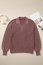 Maglione Anima – Effetto Vintage con Bottoni