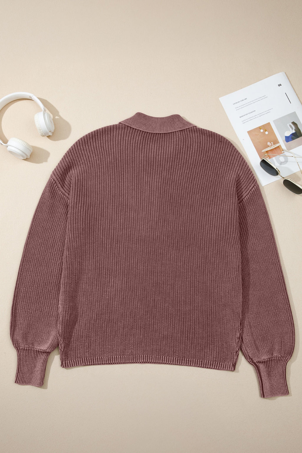 Maglione Anima – Effetto Vintage con Bottoni
