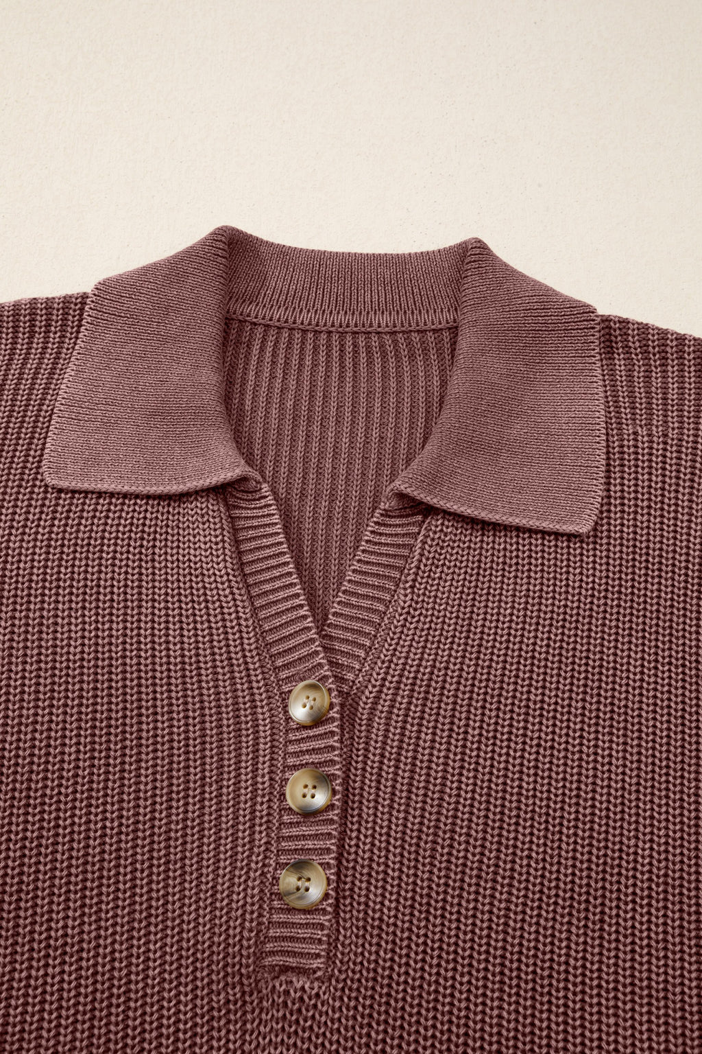 Maglione Anima – Effetto Vintage con Bottoni