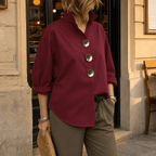 Blusa Luna – Bordeaux