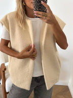 Gilet Coccola – Aperto in Maglia Morbida